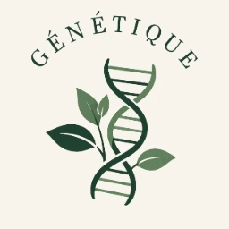 Icône génétique et variétés rares de plantes